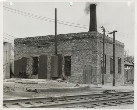 Photograph of the power house in Seymour