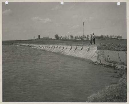Photograph of a reservoir in Lenox