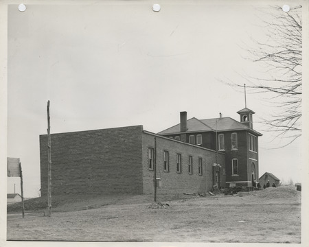 Photograph of a school gymnasium in Plano