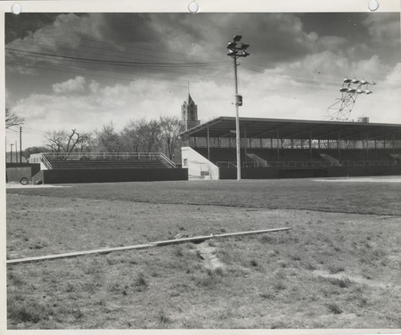 Photograph of the Clinton municipal stadium
